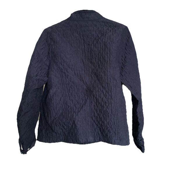 Women’s Jacket - Merona Black Quilted Jacket - Size XXL Full Zip - Picture 2 of 4